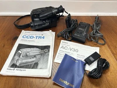 Sony Handycam Video 8 Camcorder CCD-TR4 6x Power supply FOR PARTS Read Part work - Image 1 of 4