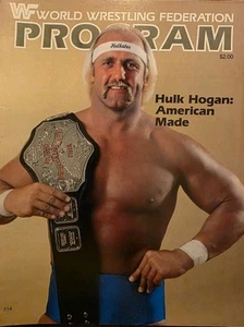 WWF Programm Band 114 Hulk Hogan Meadowlands Juli 1984 - Bild 1 von 12