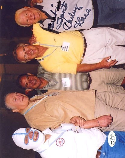 Harley Race Nwa WWE 签名 Jsa 认证贴纸 8x10 照片 正品 亲笔签名 — 第 1/1 张图片