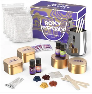 DIY Candle Making Kit Silver - Complete Supplies Set to Make Your Own Candles - Picture 1 of 3