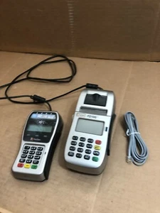 First Data FD35, EMV NFC Dial/IP Credit Card Pin-Pad with FD100Ti included ~ - Picture 1 of 9