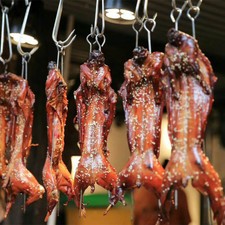 3pcs Stainless Steel Hook Rings Meat Hook Butcher Rustic Farmhouse 0.35cm