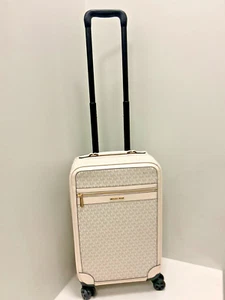Michael Kors Logo Rolling Travel Trolley Suitcase Carry On Bag Vacation Trip MK - Picture 1 of 9
