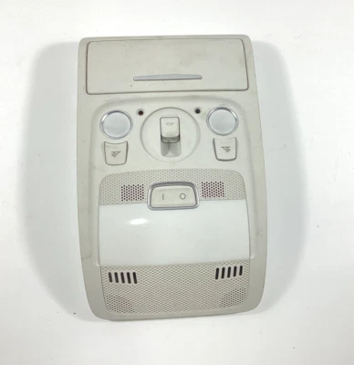 2007-2011 AUDI A6 UPPER ROOF DOME LIGHT LAMP HOMELINK SUNROOF 4F0947135F OEM . - Image 1 of 4