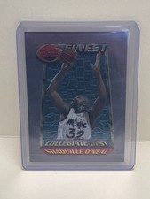 1994-95 Finest SHAQUILLE O'NEAL Collegiate Best - "Blank Back" or "Silverback"