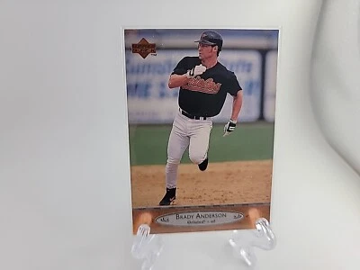 1996 Upper Deck #278 - Brady Anderson Baltimore Orioles Baseball Card - Image 1 of 4