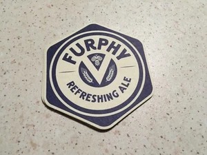 "FURPHY REFRESHING ALE - HOME GROWN” COASTER NEW, PERFECT,PRISTINE CONDITION - Bild 1 von 4