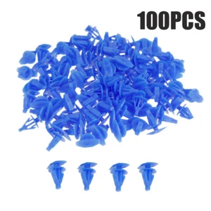 100x Car Fasteners Clip Door Window Sealing Strip Weatherstrip Retainer Clips - Picture 1 of 12