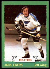 1973-74 Topps Jack Egers St. Louis Blues #79