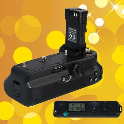 Vertical Battery Grip 2.4G Remote Control for Canon R5 R5C R6 Mark II For BG-R10 - Image 1 of 4