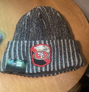 NWT New Era NFL San Francisco 49ers Salute to Service Beanie 60423706 Unisex OS - Picture 1 of 8