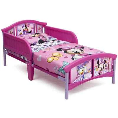 Cama de plástico para niños pequeños Delta, Disney Minnie Mouse Foto 1 de 4