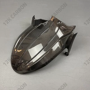 100% Carbon Fiber Rear Mudguard Fender For Ducati Multistrada V4 V4S 2020-2023 - Picture 1 of 2