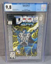 DOOM 2099 #1 (Foil Cover) CGC 9.8 NM/MT White Pages Marvel Comics 1993