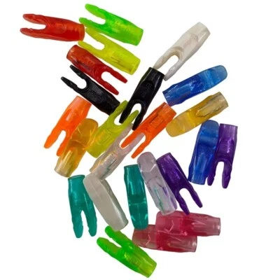 Plastic Arrow Pin Nocks, DIY Size S, L, H, High Quality, ID4.2mm, D6.2mm, 36Pcs - Image 1 of 4