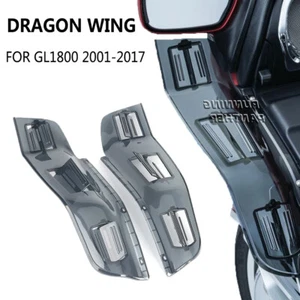 Gold Wing Dragon Wing Vented Wind Directors For Honda Goldwing GL1800 2001-2017 - Picture 1 of 12