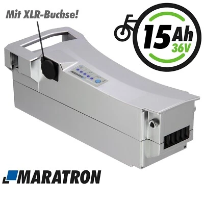 Maratron XLR-Ersatz-Akku 36V 14,5Ah für Impulse E-Bikes von DerbyCycle, Kalkhoff - Bild 1 von 4
