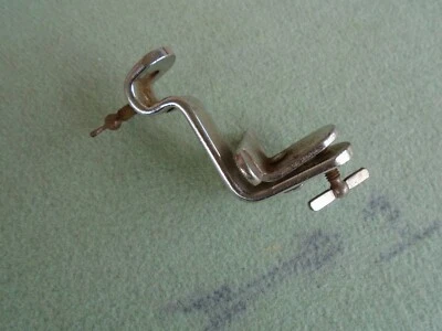 VINTAGE LEEDY BASS DRUM HOOP SINGLE CYMBAL HOLDER STAND STAYON MOUNT-VG! - Image 1 of 4