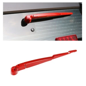 Rear Window Rain Wiper Cover Trim Windshield For Jeep Wrangler JK 2007-2017 Red - Imagen 1 de 8