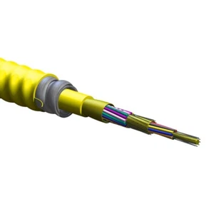 Corning 024E88-33131-A3 24F Plenum Interlocking Armored Fiber Optic Cable (OS2) - Picture 1 of 1