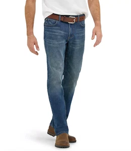 Men's "Lee" Classic Feel Modern Performance Heritage Denim Regular Jeans- Timber - Picture 1 of 2