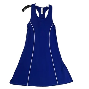 Vestido deportivo Xersion para mujer XS sujetador incorporado azul elástico pelota de tenis encurtido - Imagen 1 de 7
