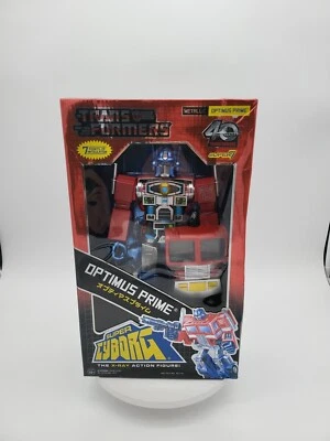 Super 7 Transformers 40th Anniversary 11” Super Cyborg Metallic Optimus Prime - Image 1 of 4