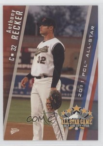 2011 MultiAd Sports Pacific Coast League All-Stars Anthony Recker #1 Rookie RC