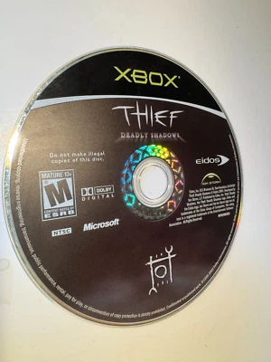 --DISC ONLY-- Thief: Deadly Shadows (Xbox) Gaurantee TESTED WORKING ✅ - Image 1 of 2