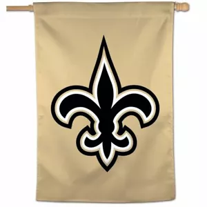 NEW ORLEANS SAINTS 28"X40" BANNER FLAG BRAND NEW WINCRAFT 😎🏈 - Picture 1 of 1