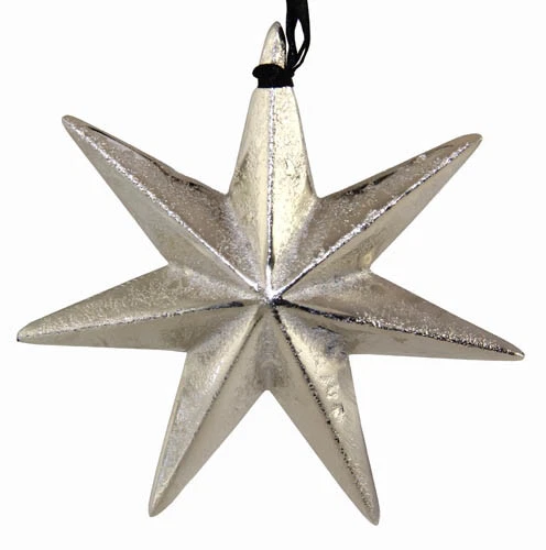Kaheku Hänger Betim Stern vernickelt 18 cm Ø 845038997 - Bild 1 von 1