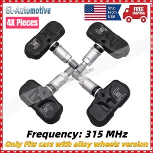 4 Packs Wheel Tire Pressure Sensor For Honda Accord CRV 2.4L 42753-SWA-A53 US - Picture 1 of 17