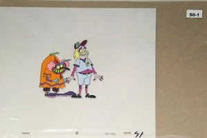 Beetlejuice Original Production Drawing And Cel 50-1 Used Cond. - Picture 1 of 6