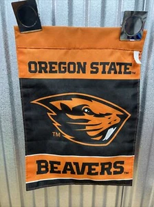 Oregon State University orange und schwarz Nylon Flagge 13" x 18" - Bild 1 von 13