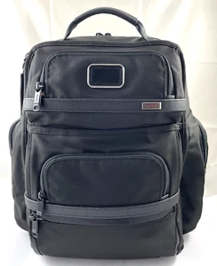 Tumi Alpha 3 Brief Pack Backpack Laptop Carry Bag Nylon 2603578D3 Black Rg $625 - Picture 1 of 15