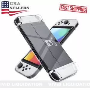 Clear Case für Nintendo Switch OLED und Joy Con Controller, Dockable Hardcase - Bild 1 von 7