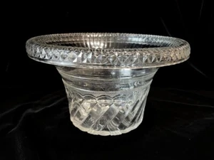 Große Schale Glaseinsatz für Biedermeier Empire Thomire Jardiniere - Ø = 22 cm - Bild 1 von 10