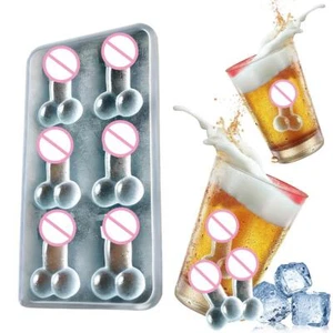 Silicone Prank Ice Cube Mold Tray for Ice Chilling Whiskey Cocktails Make - Picture 1 of 9