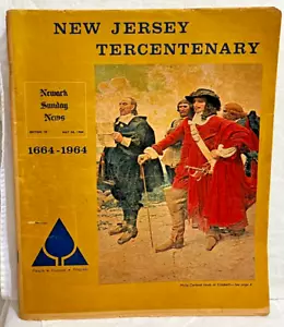NEW JERSEY TERCENTENARY 1664 - 1964 1st Edition 1st Printing - Picture 1 of 9