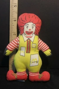 Vintage - McDonalds - RONALD McDONALD - Stuffed Figure - 5" Tall - 1984 - Picture 1 of 3