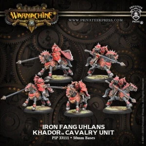 Warmachine Khador Iron Fang Uhlans Cavalry Unit PIP 33111 Privateer Press - Picture 1 of 1