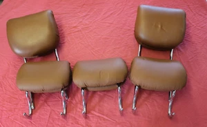 2000-2006 MERCEDES-BENZ S430 S500 S600 FRONT REAR SEAT HEADREST DESIGNO SET - Bild 1 von 11