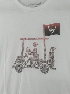 New Travis Mathew T Shirt Large Pick Up Game model golf White L TM travismathew - Picture 1 of 5