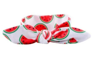 Süßes & stilvolles Baby-Stirnband mit Wassermelonenmuster. Kostenloser Versand aus NYC. - Bild 1 von 2