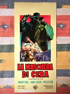 Locandina LA MASCHERA DI CERA Vincent Price HORROR Poster House of Wax 1953 - Foto 1 di 1