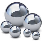 6 pièces boules miroirs en acier inoxydable pour décoration de jardin - réfléchissantes et durables