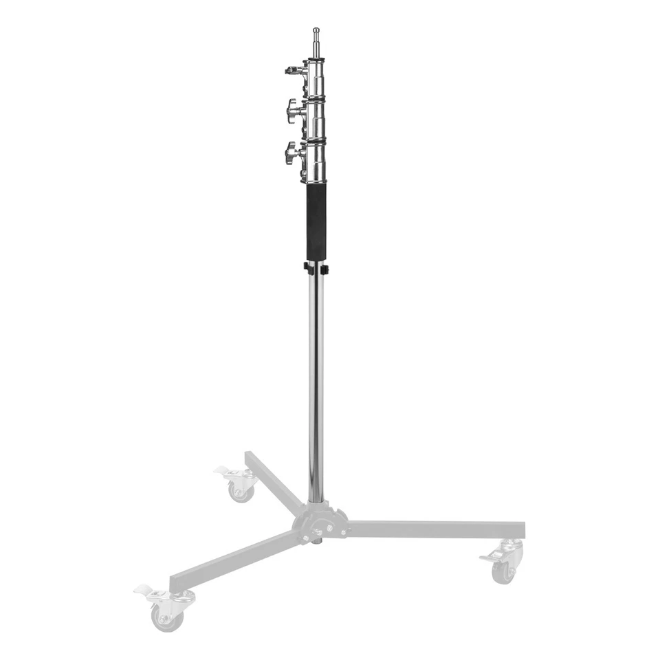 Columna vertical Flashpoint C-Stand (11' plateada) Foto 1 de 4