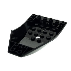 1x Lego Cockpit 10x6x2 Black Arched Boat Base Star Wars 4209683 47406