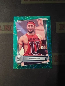 2025 Topps Chrome WWE Green Laser Refractor Duke Hudson /175 - Picture 1 of 1