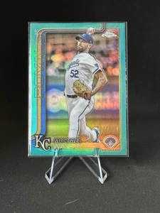 2025 Topps Chrome Aqua Refractor #284 Michael Wacha /299 - Picture 1 of 3